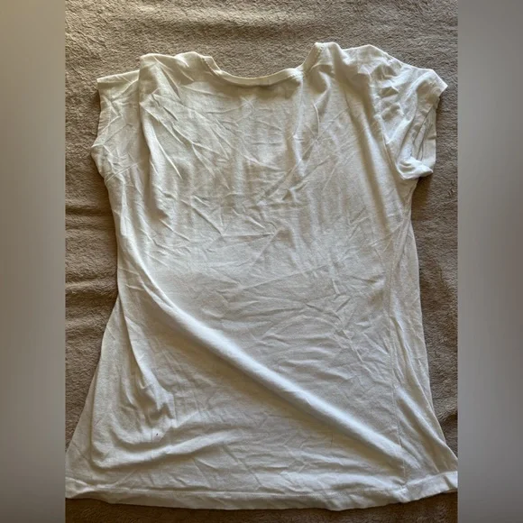 Chic Marilyn Monroe Graphic California Tee in White - Picture 6 of 6